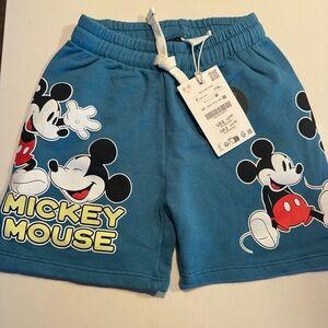 Zara Disney Mickey Mouse Shorts 6